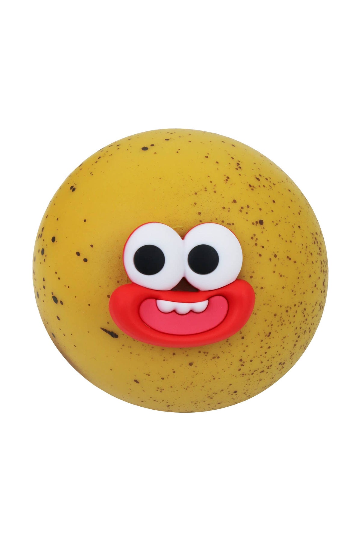 BIG Goofy Smile Potato Bun Fluffy Slime Filled Squishy: ASSORTED / ONE SIZE