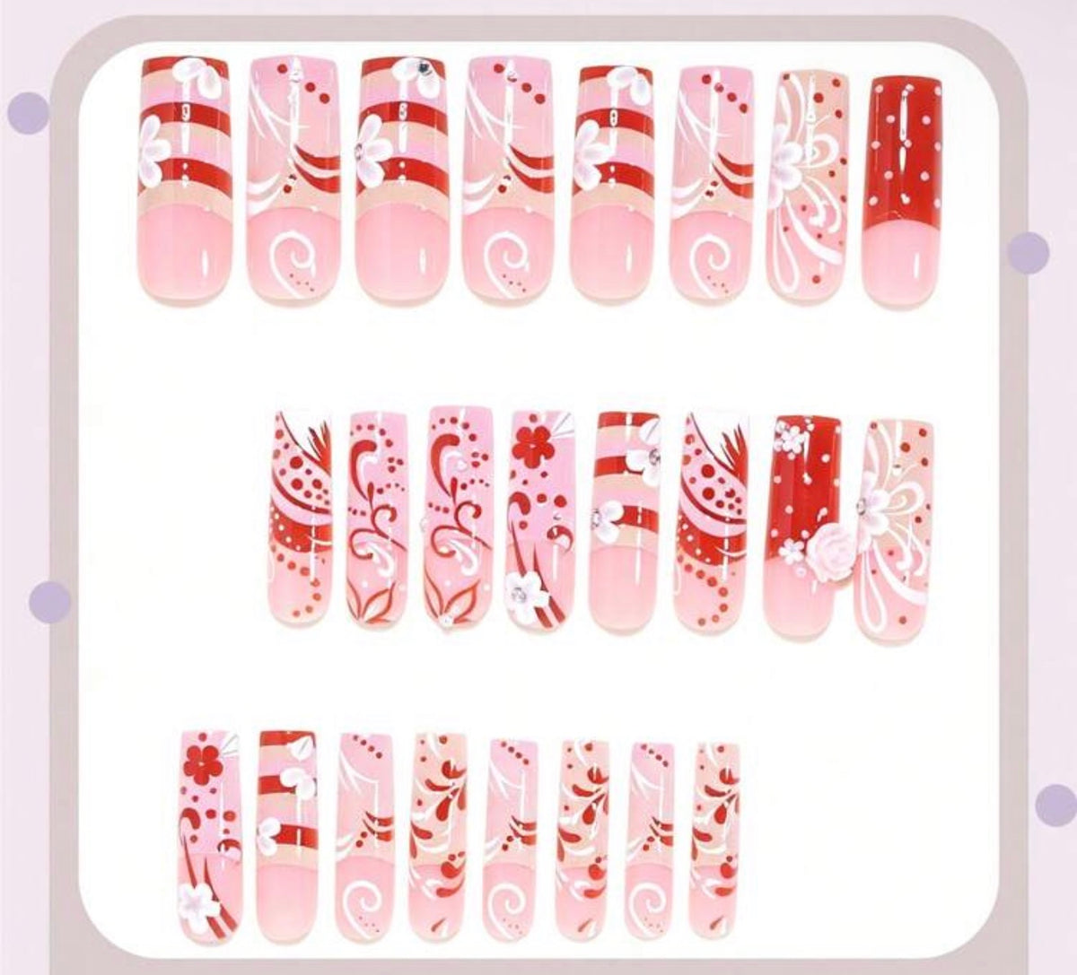 Budget Baddie Nail Sets:1