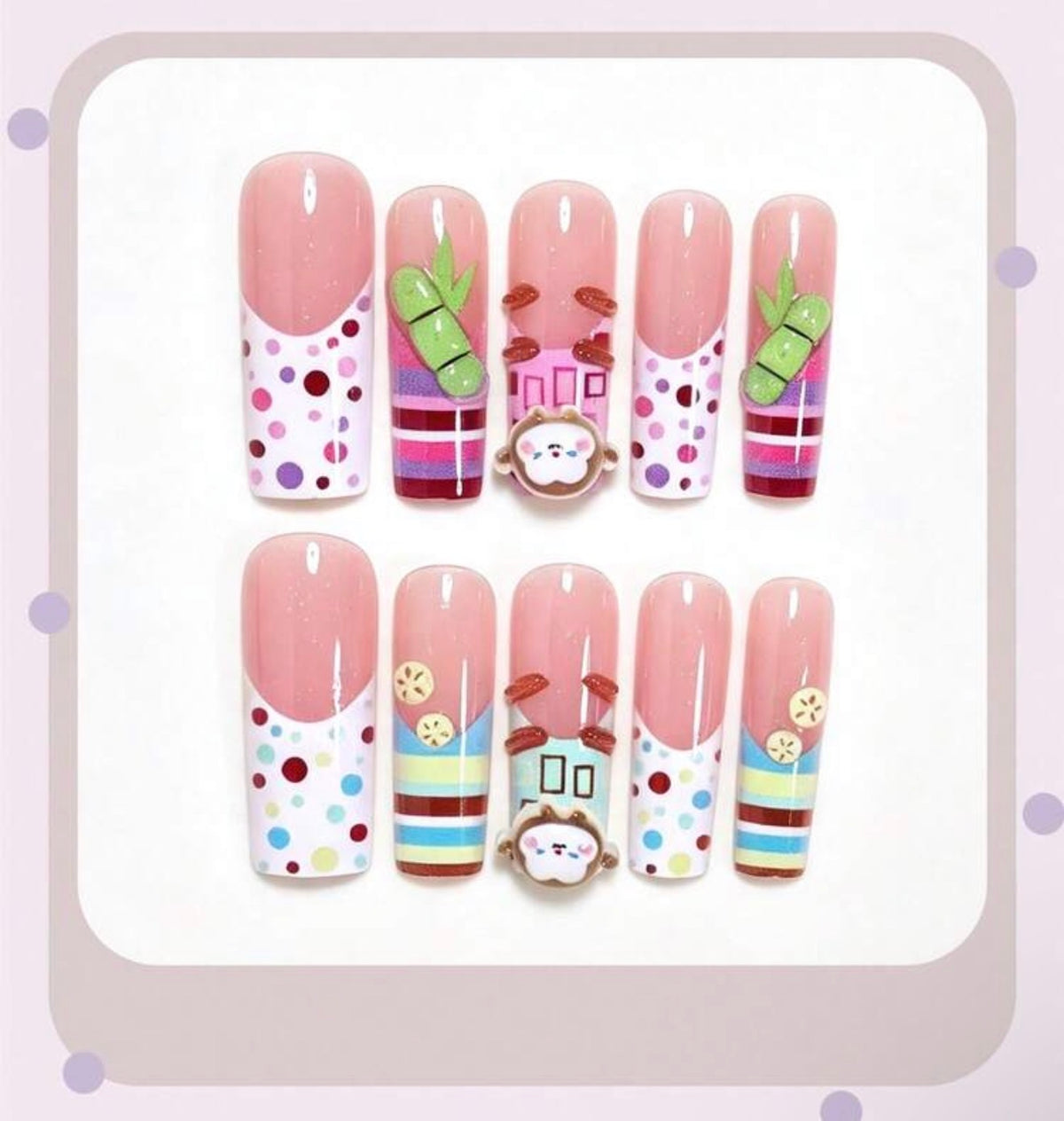 Budget Baddie Nail Sets :12
