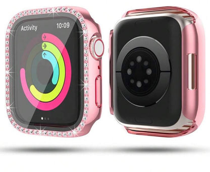 Diamond stud, Case series 10 46 MM Apple Watch screen protector ￼