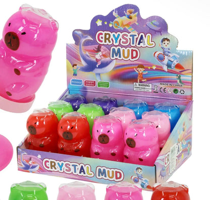Capybara Slime Glitter
