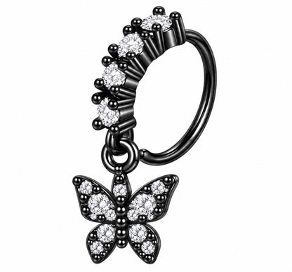 Dark fairy collection : nose hoop edition