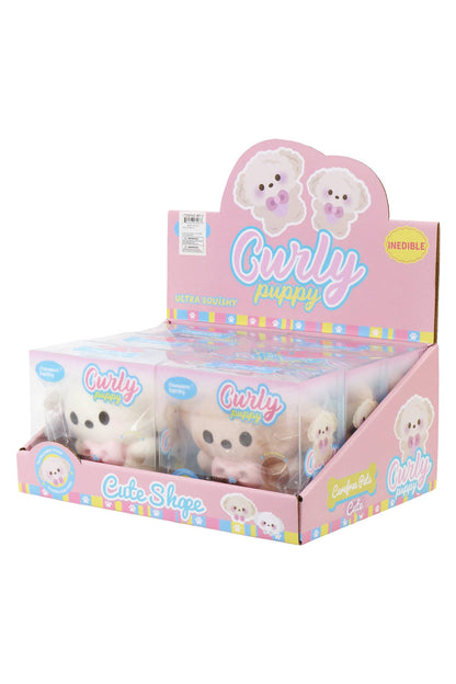 Poodle Curly Dog Super Soft Slow Rising PU Foam Squishy: ASSORTED / ONE SIZE