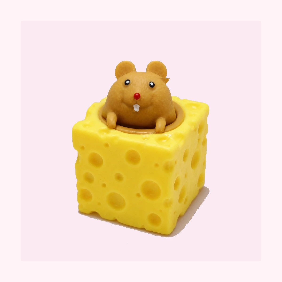 🧀🐭 Pop-Up Mouse Cheese Squishy
