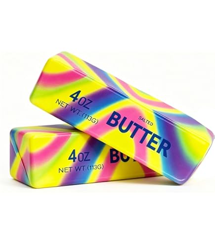 🌈🧈 Rainbow Butter Squishy