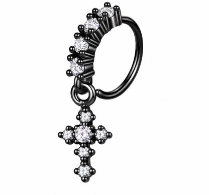 Dark fairy collection : nose hoop edition