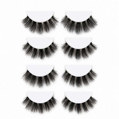 3D Wispy Wonders Blue Sorbet Lashes 4 Pack