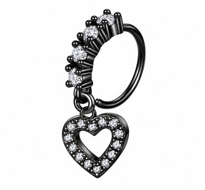 Dark fairy collection : nose hoop edition