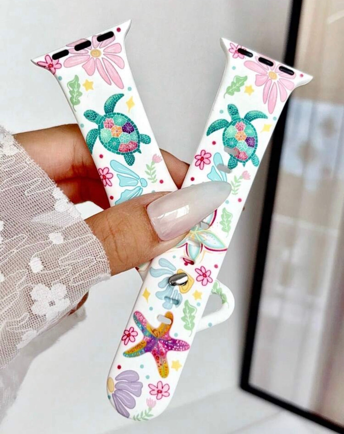 Apple Watch silicone band compatible with Apple watches ￼