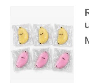 🍌 Kawaii Banana Jelly Squeeze Squishy ￼