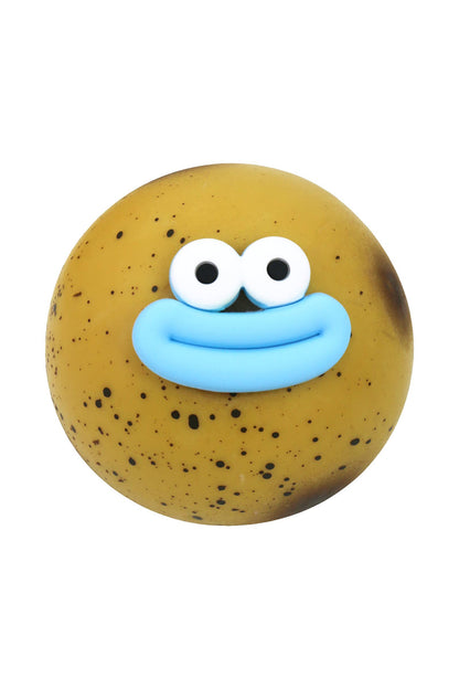 BIG Goofy Smile Potato Bun Fluffy Slime Filled Squishy: ASSORTED / ONE SIZE