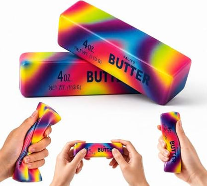 🌈🧈 Rainbow Butter Squishy