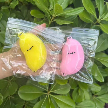 🍌 Kawaii Banana Jelly Squeeze Squishy ￼