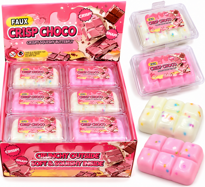 Crisp choc (crackling chocolate squish)