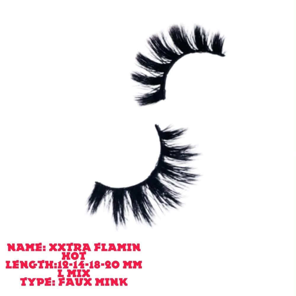 Hot Cheeto Girl Eyelashes (Auntied Approved Collection)