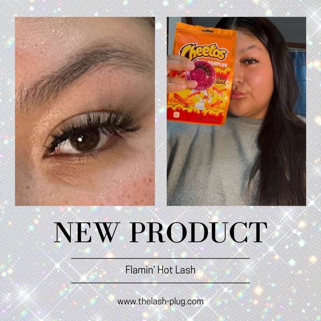 Hot Cheeto Girl Eyelashes (Auntied Approved Collection)