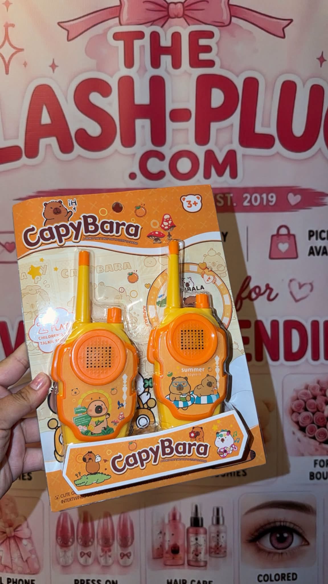 Capybara walkie-talkie set