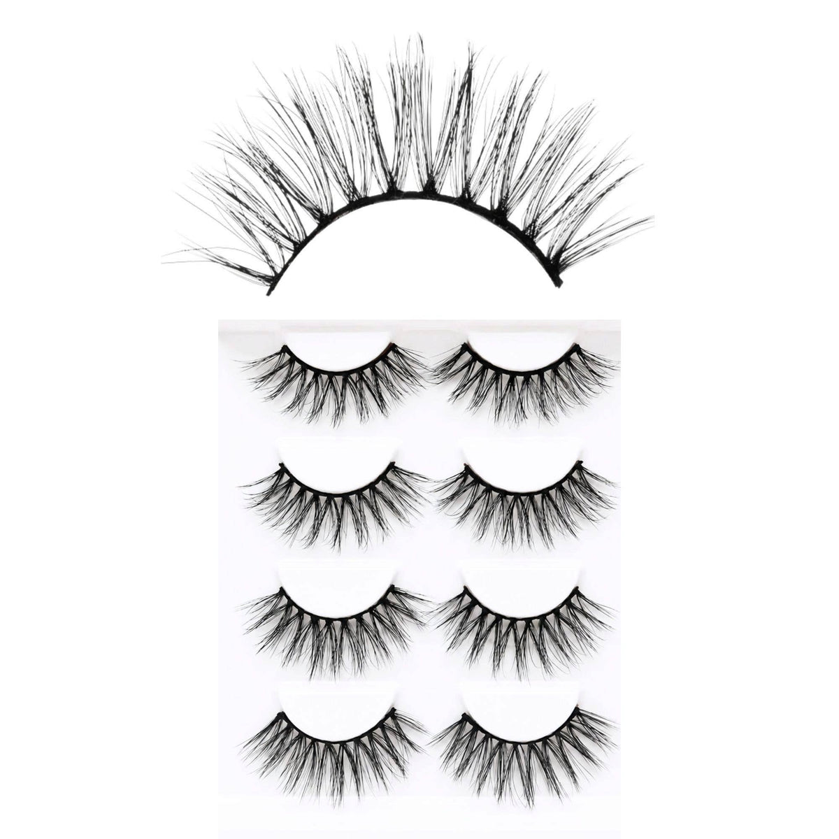 5D Faux Mink Lashaholic Joy Ride Lashes 4 Pack