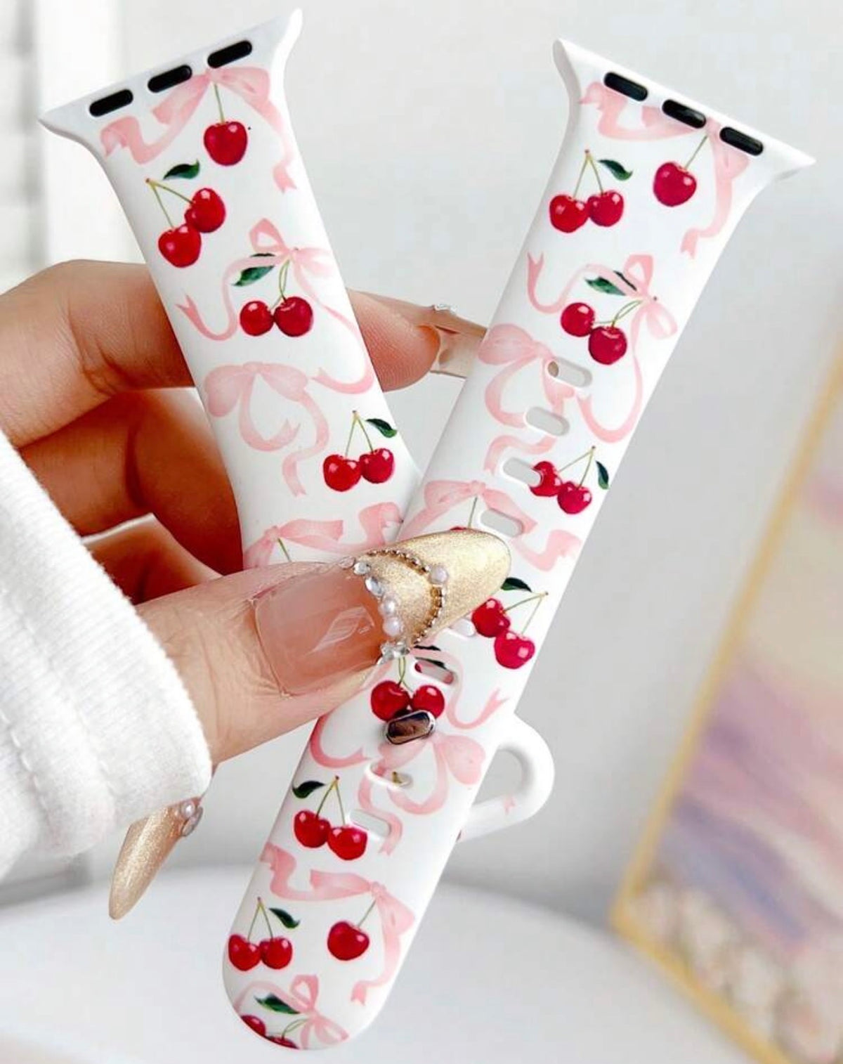 Apple Watch silicone band compatible with Apple watches ￼