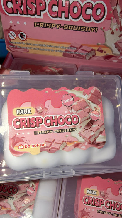 Crisp choc (crackling chocolate squish)