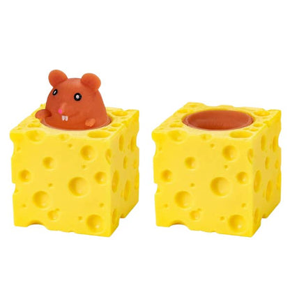 🧀🐭 Pop-Up Mouse Cheese Squishy