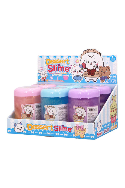 Cute Pastel Ombre Glittery Slime Jar: ASSORTED / ONE SIZE