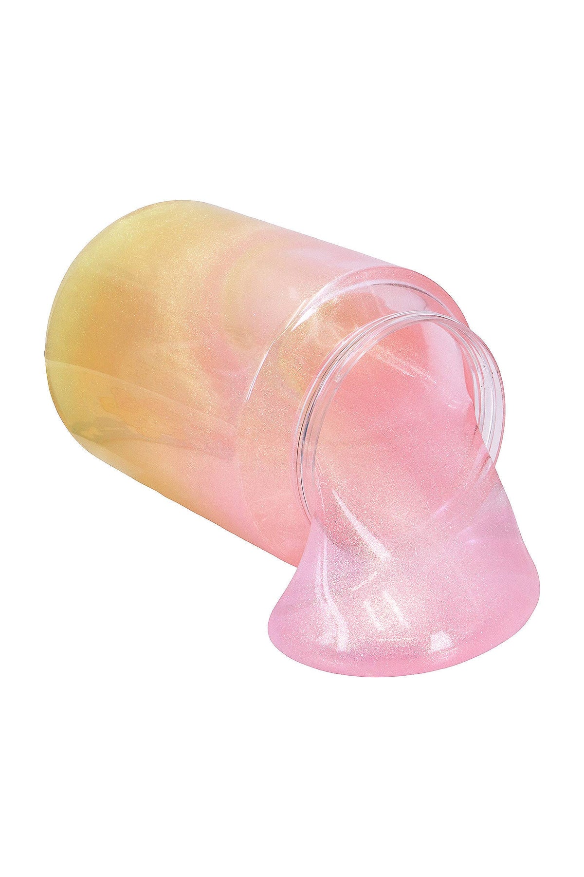 Cute Pastel Ombre Glittery Slime Jar: ASSORTED / ONE SIZE