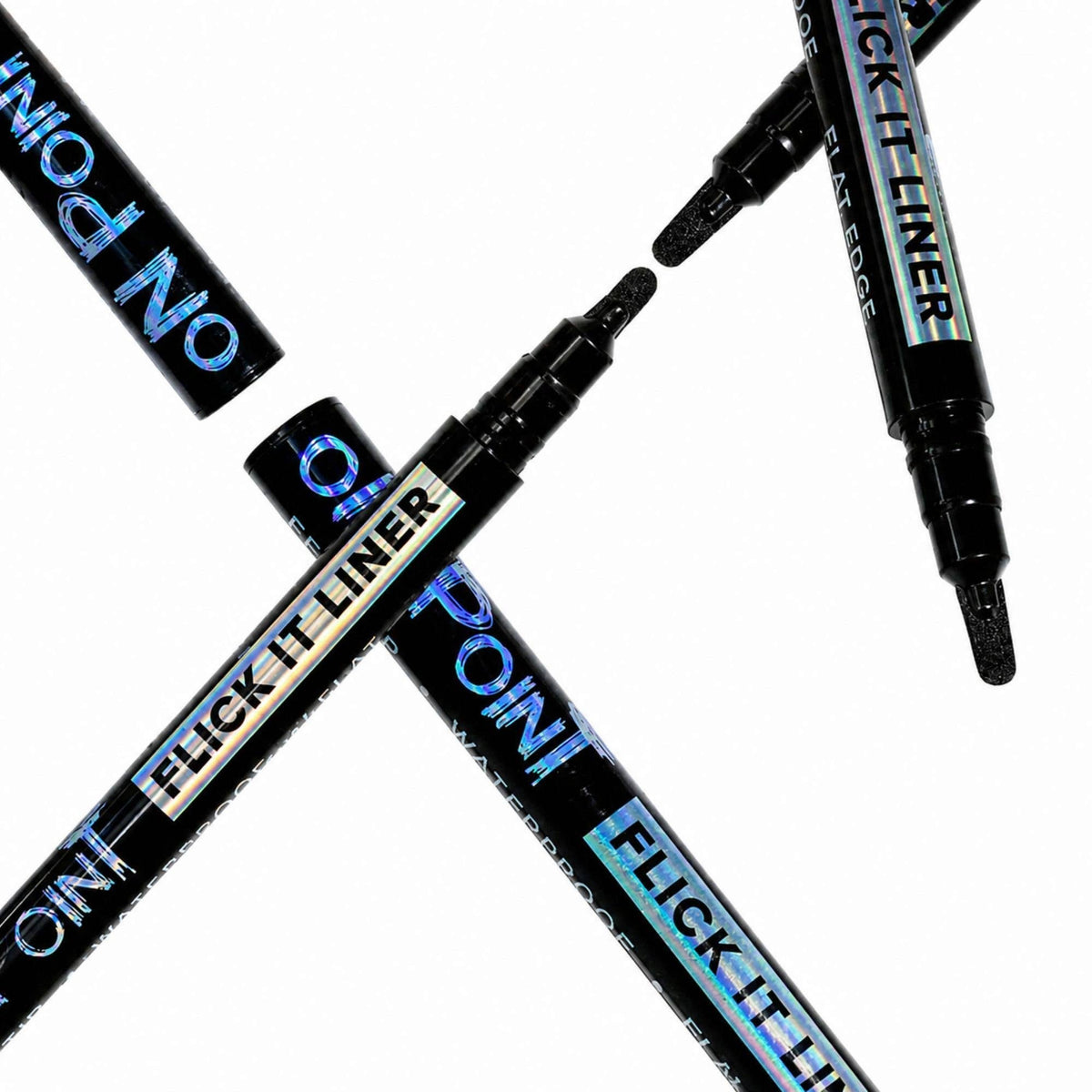 On Point! Flick-It Black Eyeliner Pen Display