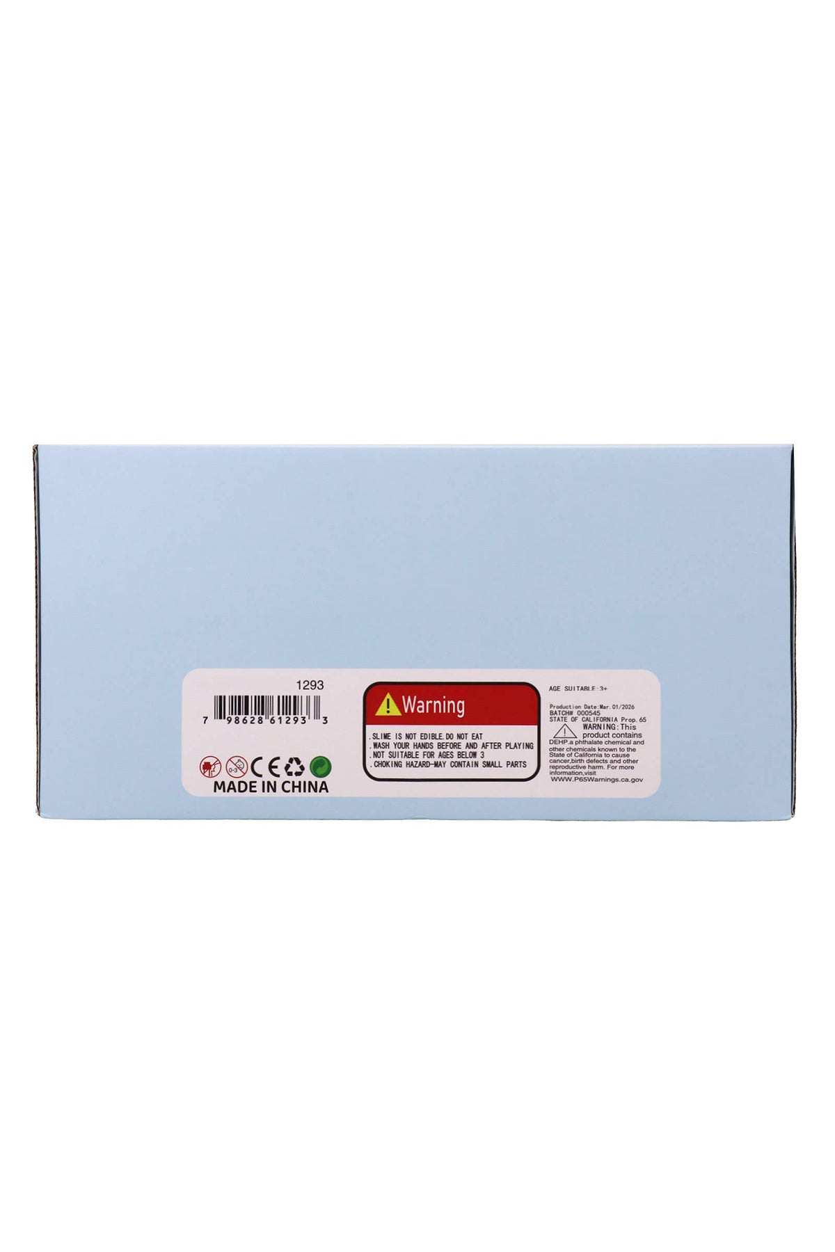 Cute Pastel Ombre Glittery Slime Jar: ASSORTED / ONE SIZE