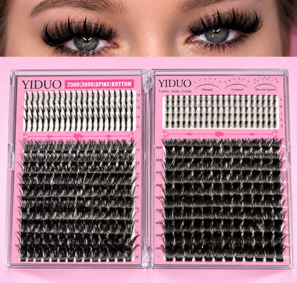 Spiky manga eyelash mix style extension kit 5–20 MM and 5–18 MM Spike