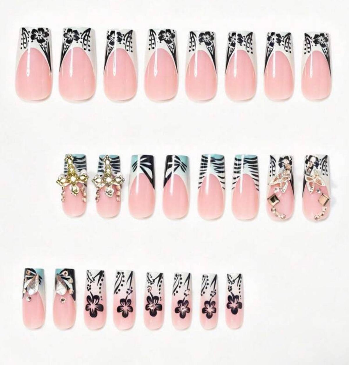 Budget Baddie Nail Sets :6