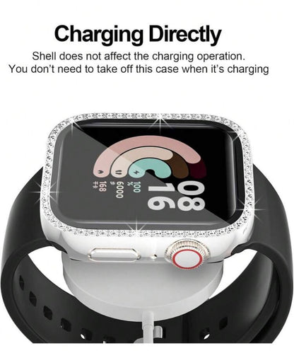Diamond stud, Case series 10 46 MM Apple Watch screen protector ￼