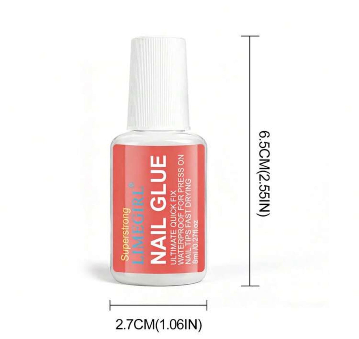 Nail glue- brush on xxtra hold
