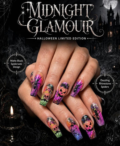 🌙 MIDNIGHT GLAMOUR COLLECTION 🌙

🎃 Halloween Limited Edition Press-On Nails