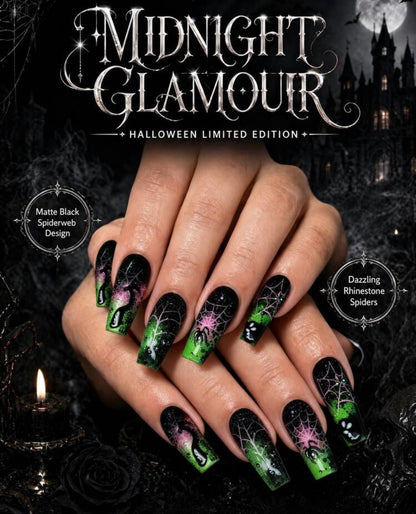🌙 MIDNIGHT GLAMOUR COLLECTION 🌙

🎃 Halloween Limited Edition Press-On Nails