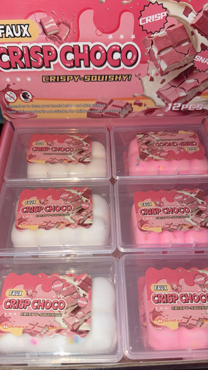 Crisp choc (crackling chocolate squish)