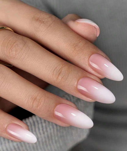 Bulk pack 150 piece almond shaped press on nail ￼