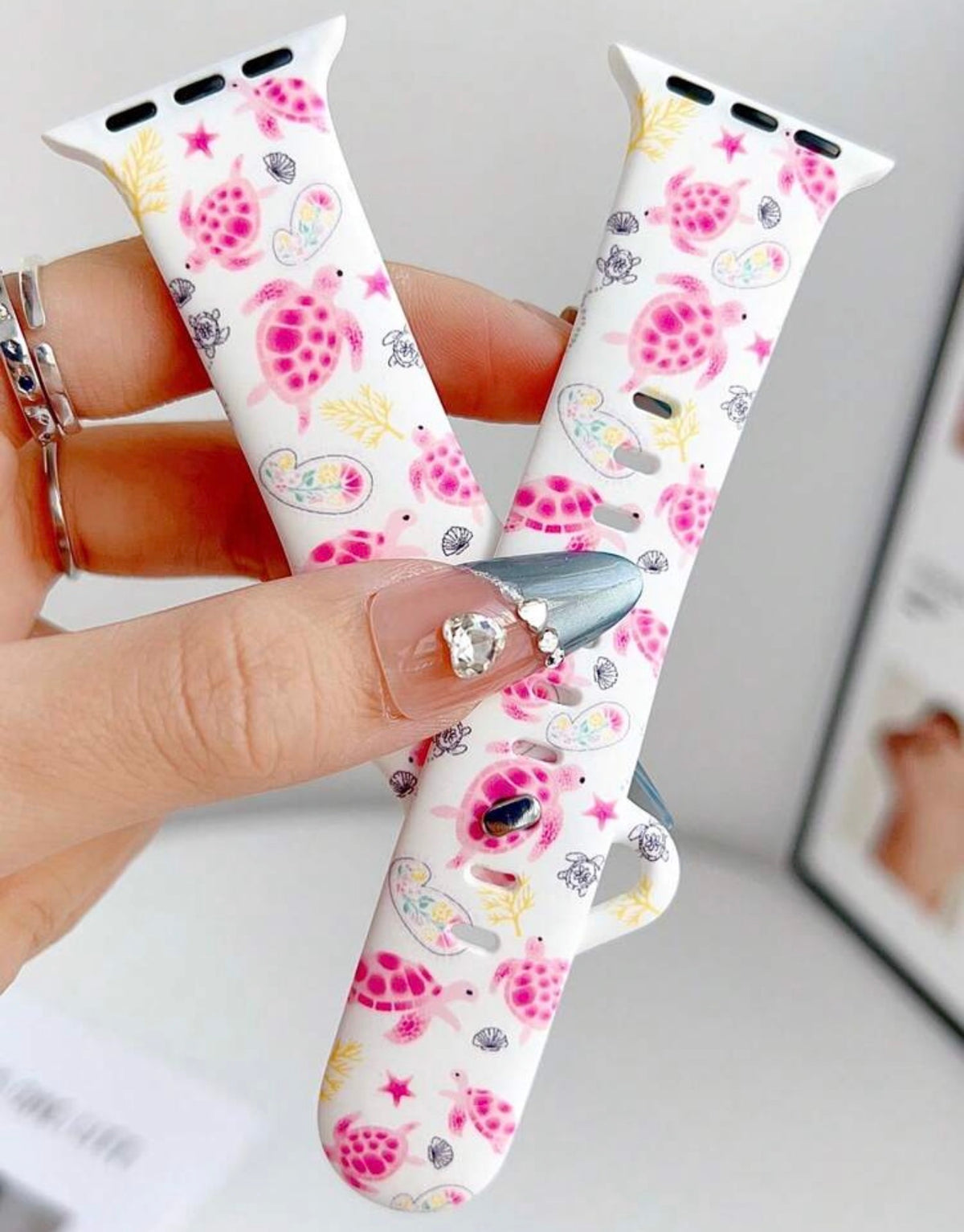 Apple Watch silicone band compatible with Apple watches ￼