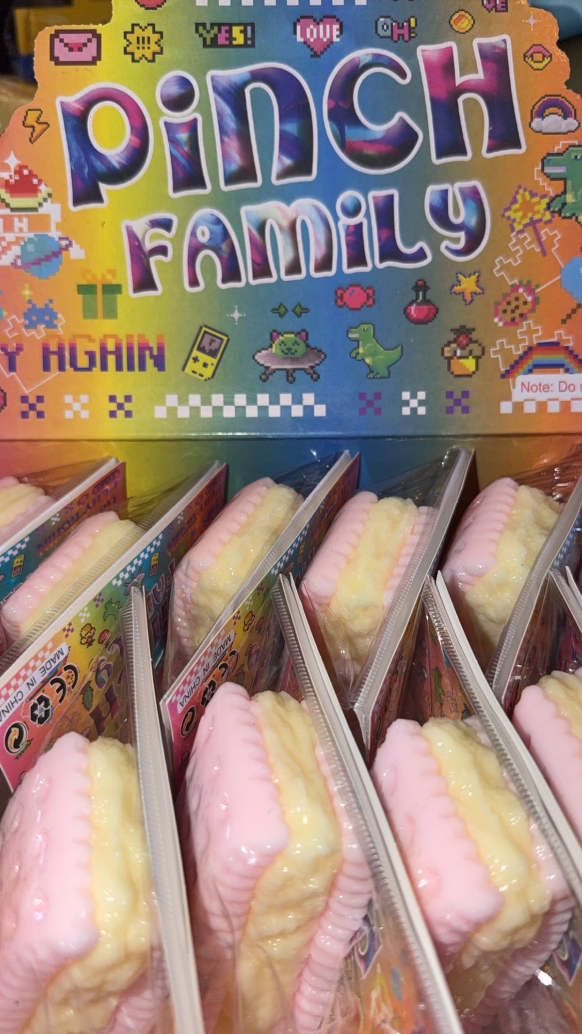 Taba squish Hawaii pink ice cream sandwich ￼