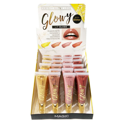 Glow gloss shimmer attack