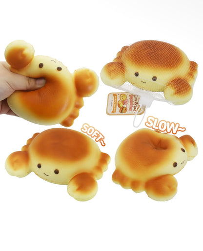 Cute crab bread Kawaii squish slow rising ￼