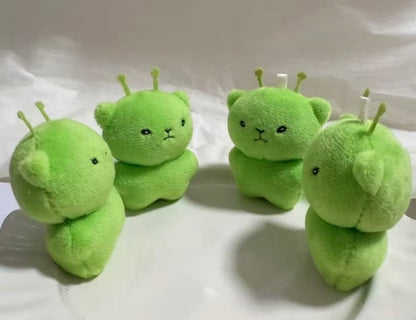 Alien kitty mini plush
