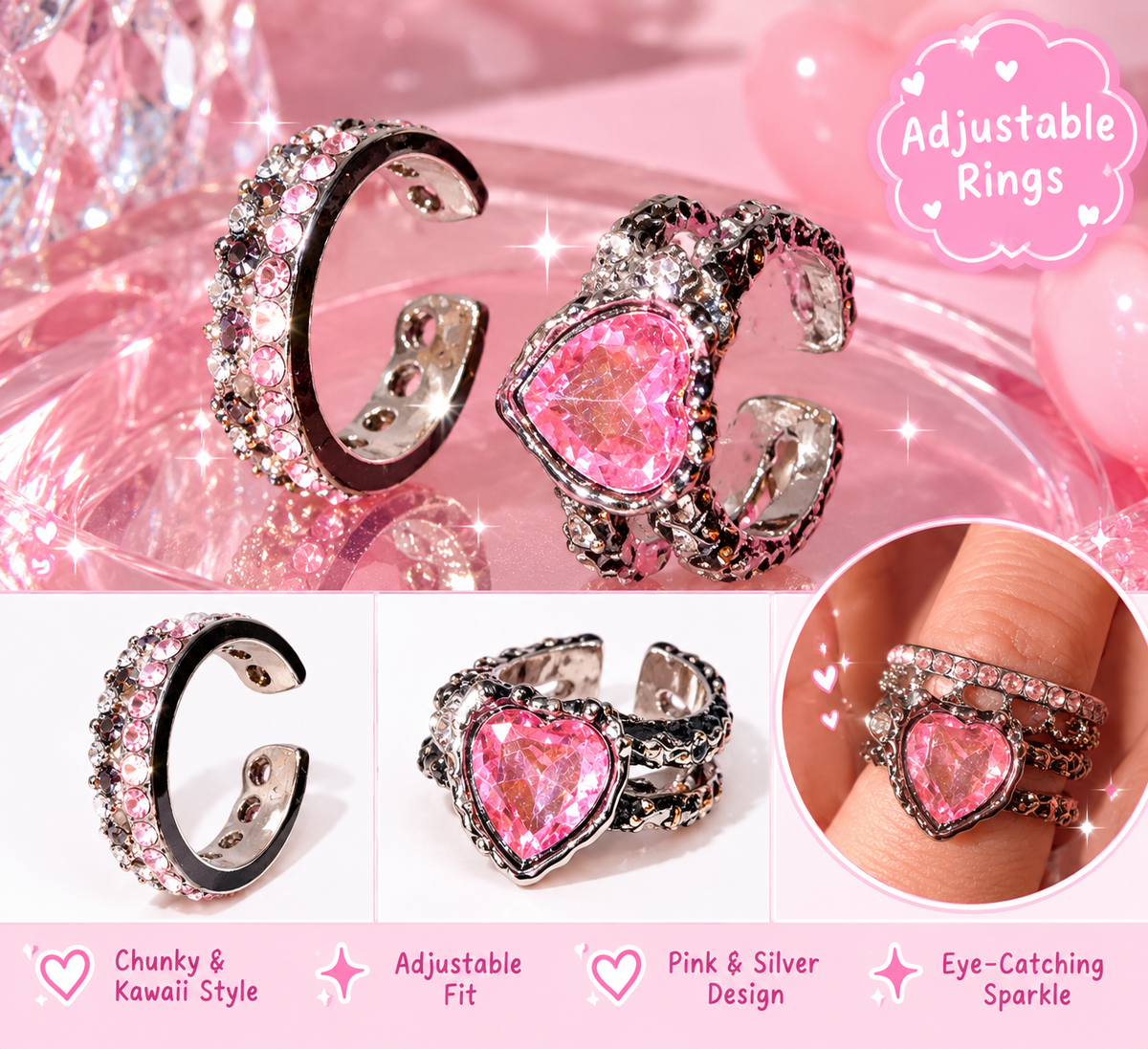 Y2K Bling Baby Collection: heartbreaker 2000