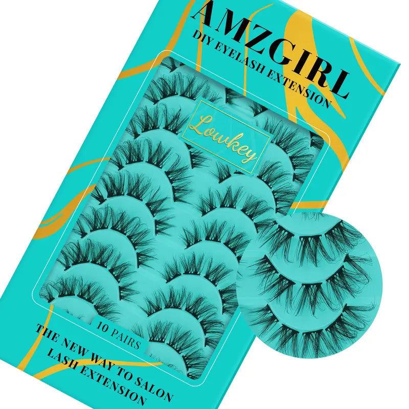 DIY eyelash extension 10 pair lash extension book ￼
