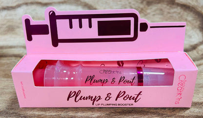 Plump and pout -lip plumping booster ￼
