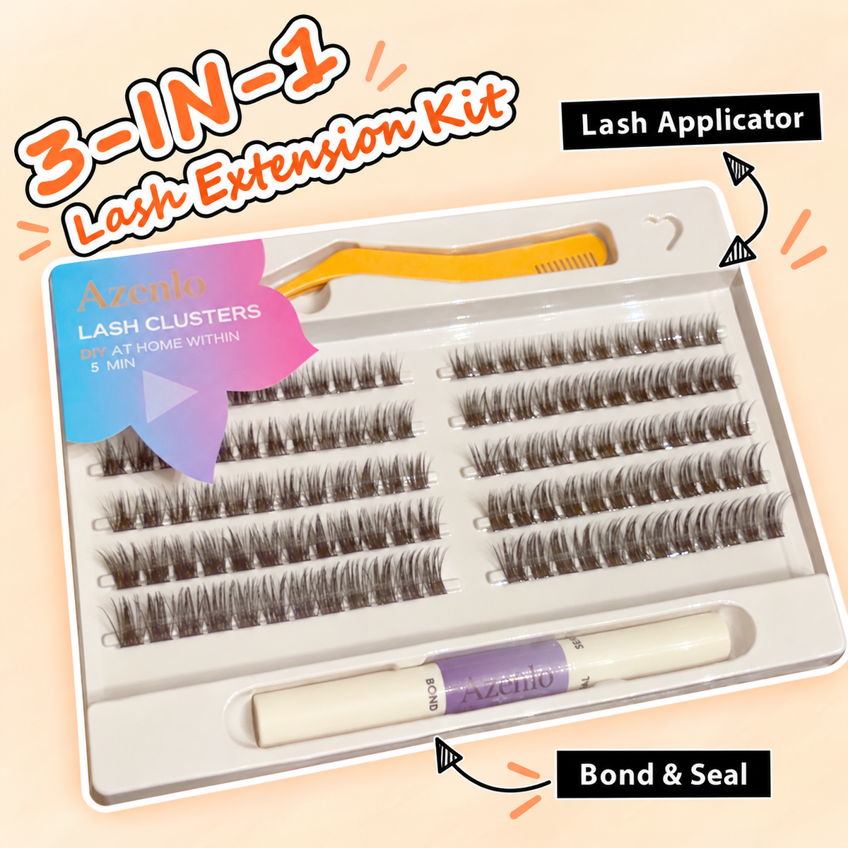 3in1 lash ext kit : 💓🦋