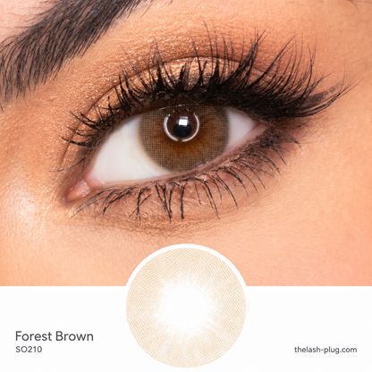 SO210 – Forest Brown – hydrophilic contact lens