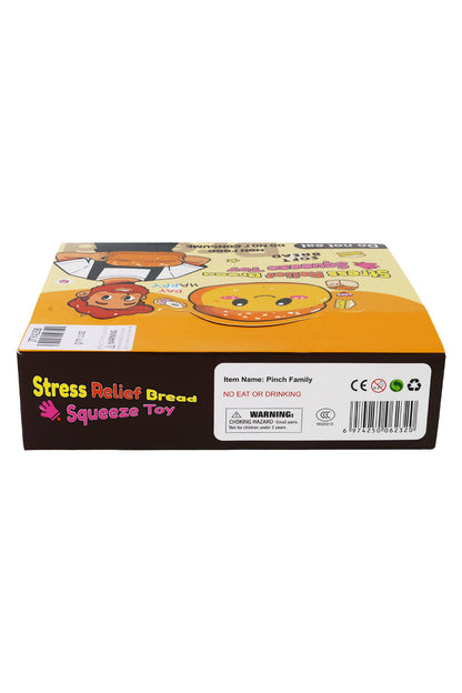 Soft and Sticky Assorted Bread Slow Rising Foam Squishy: ASSORTED / ONE SIZE