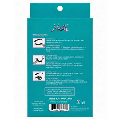 3D Wispy Wonders Blue Sorbet Lashes 4 Pack