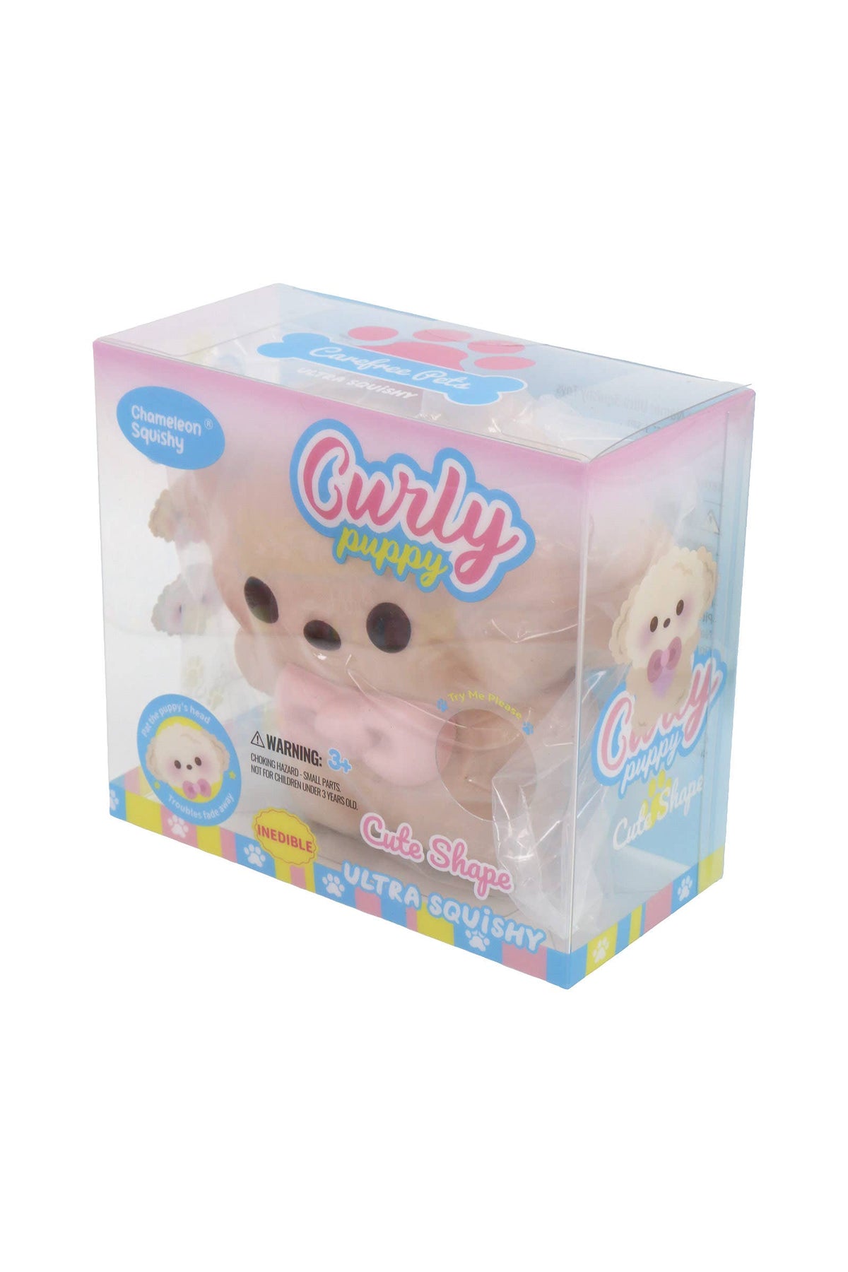 Poodle Curly Dog Super Soft Slow Rising PU Foam Squishy: ASSORTED / ONE SIZE